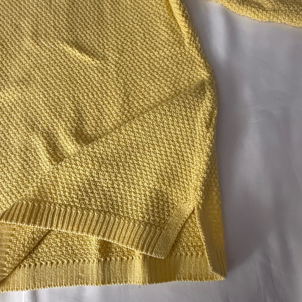 Talbots Petites Yellow Sweater - Picture 9 of 11